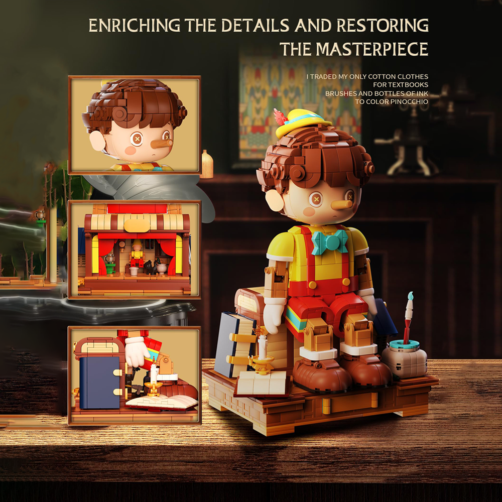 Pinocchio Block Set