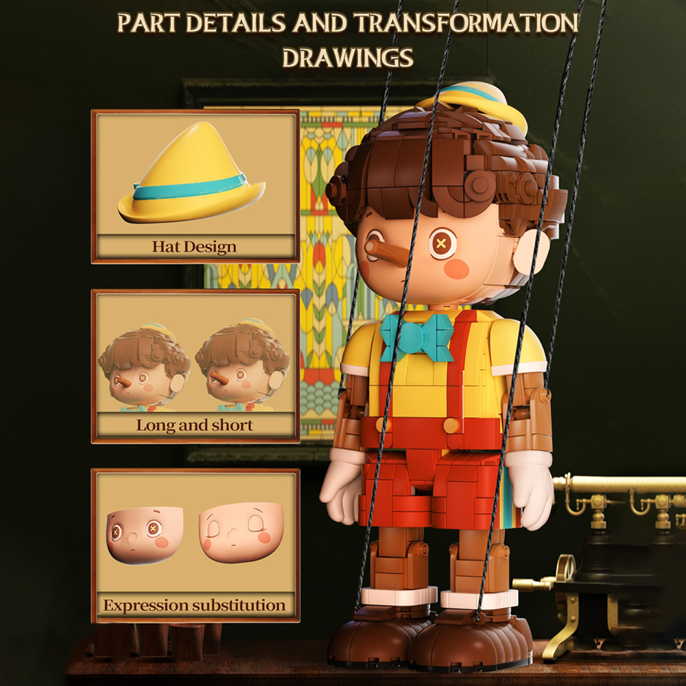 Pinocchio Block Set